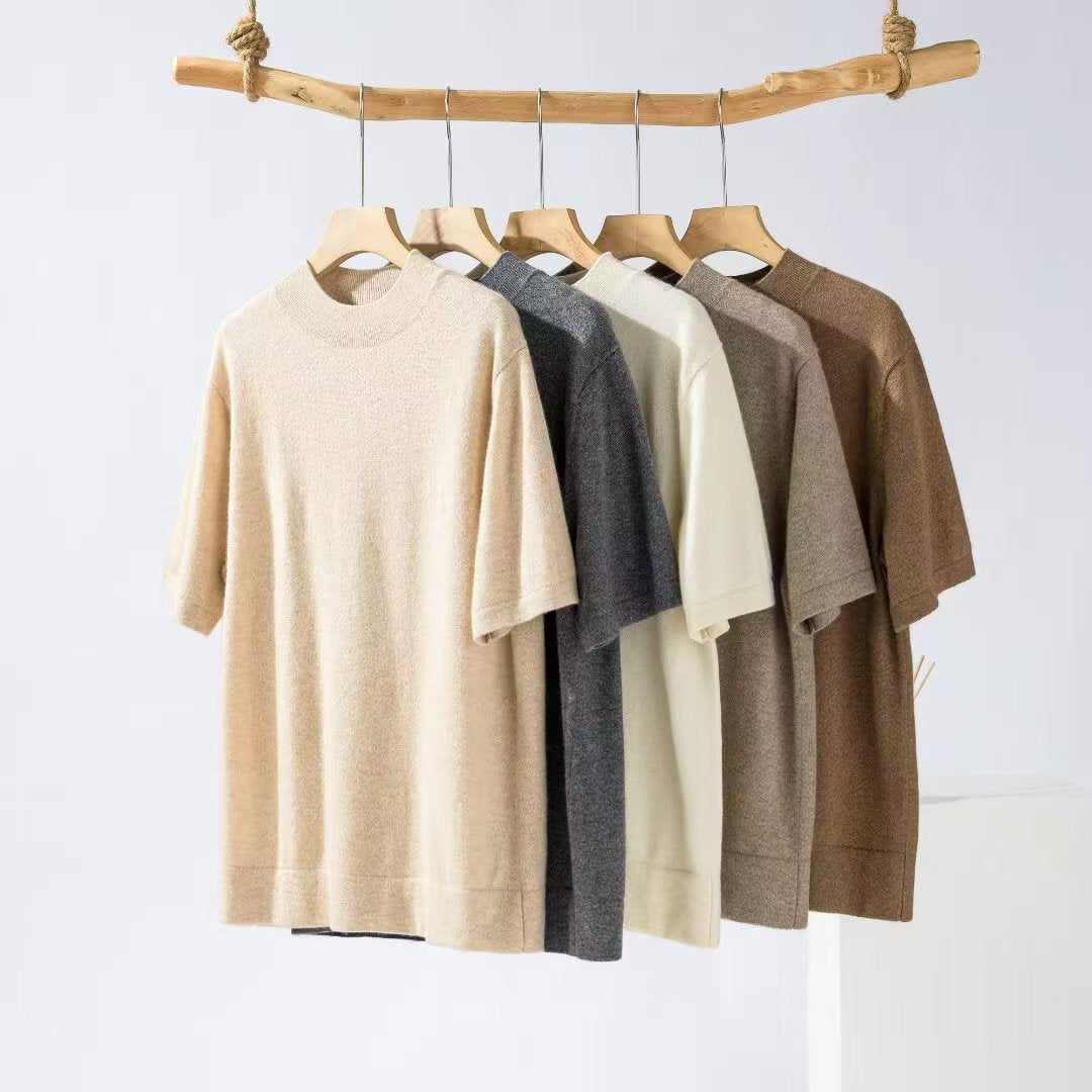 CASHMERE T SHIRT