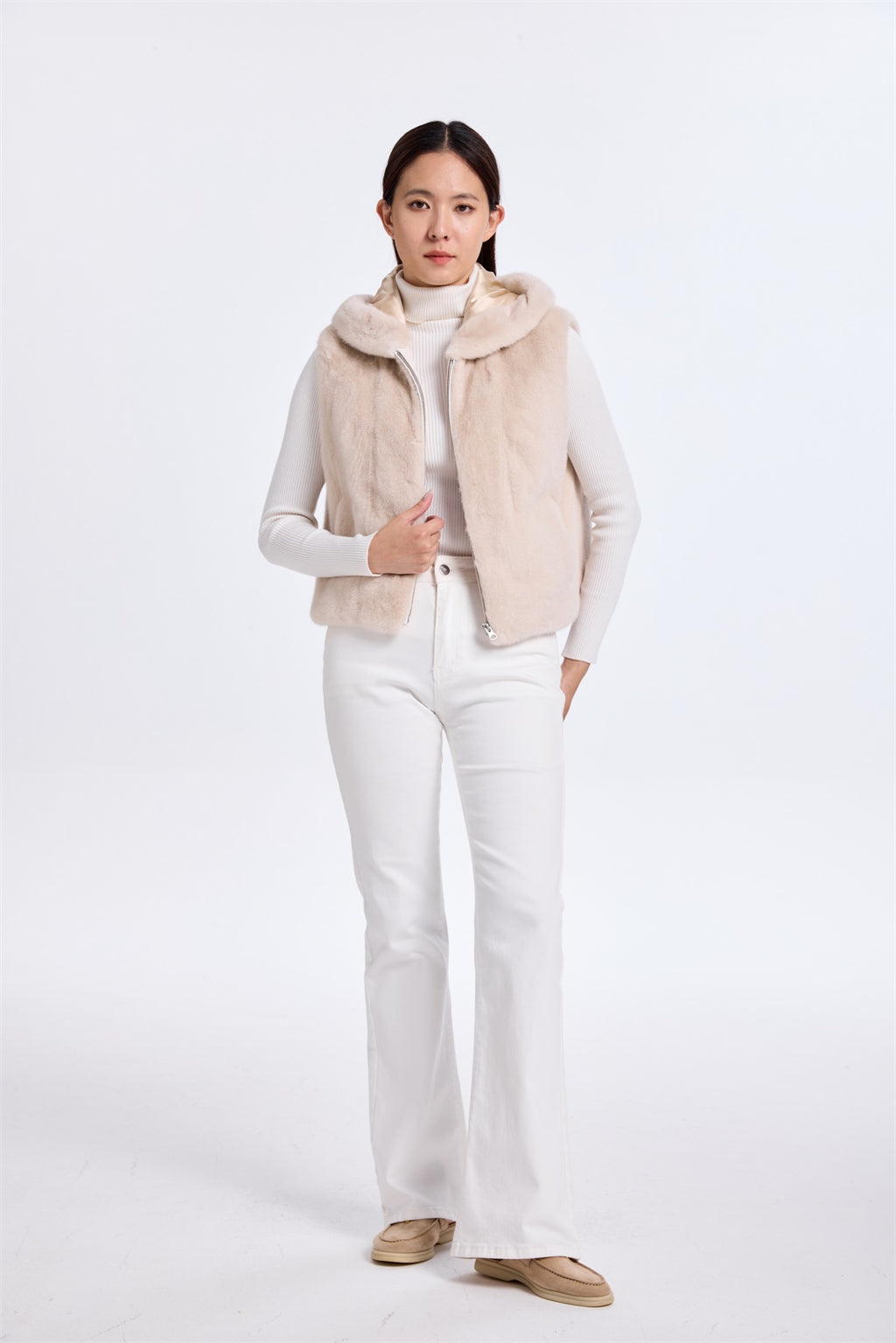 Daydream Vest With Hood