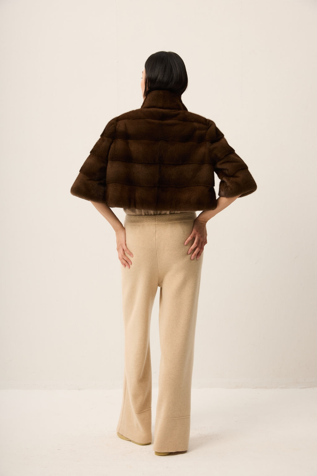 BROWN MINK JACKET
