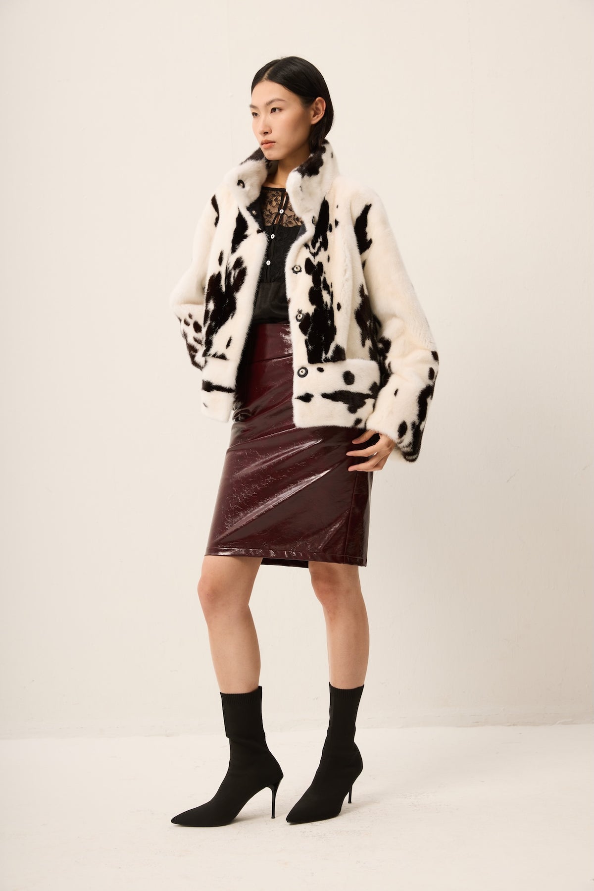 REVERSIBLE JAGUAR MINK JACKET