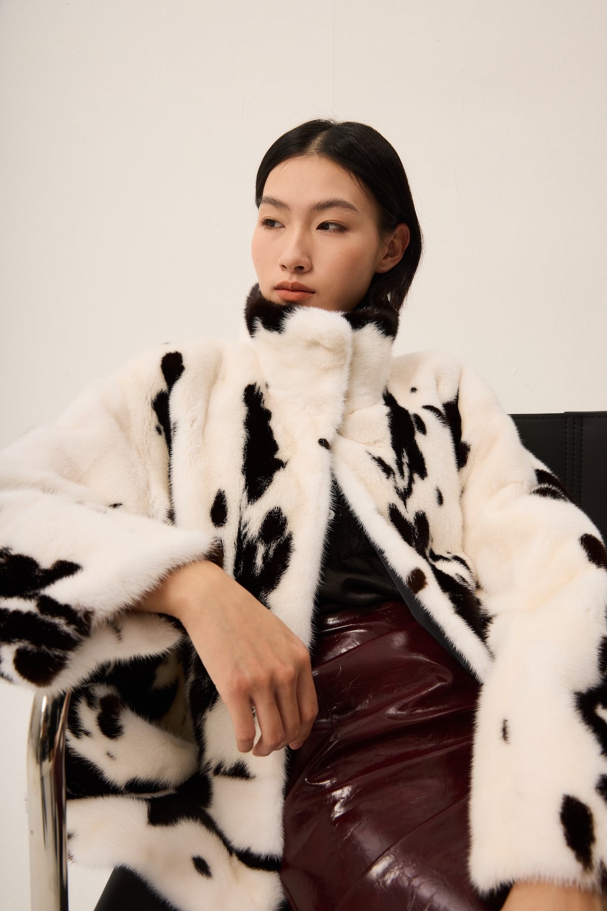 REVERSIBLE JAGUAR MINK JACKET