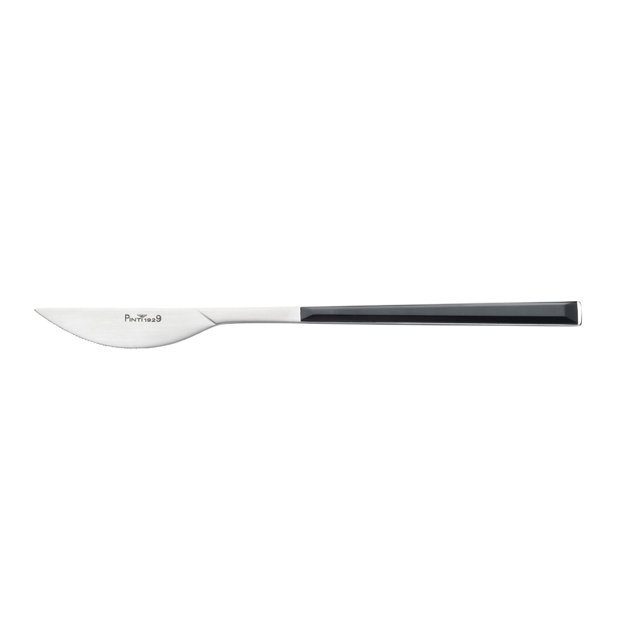 PINTINOX TABLE KNIFE SUSHI PRO BLACK 18/10 - STAIN. STEEL WITH ABS HANDLE