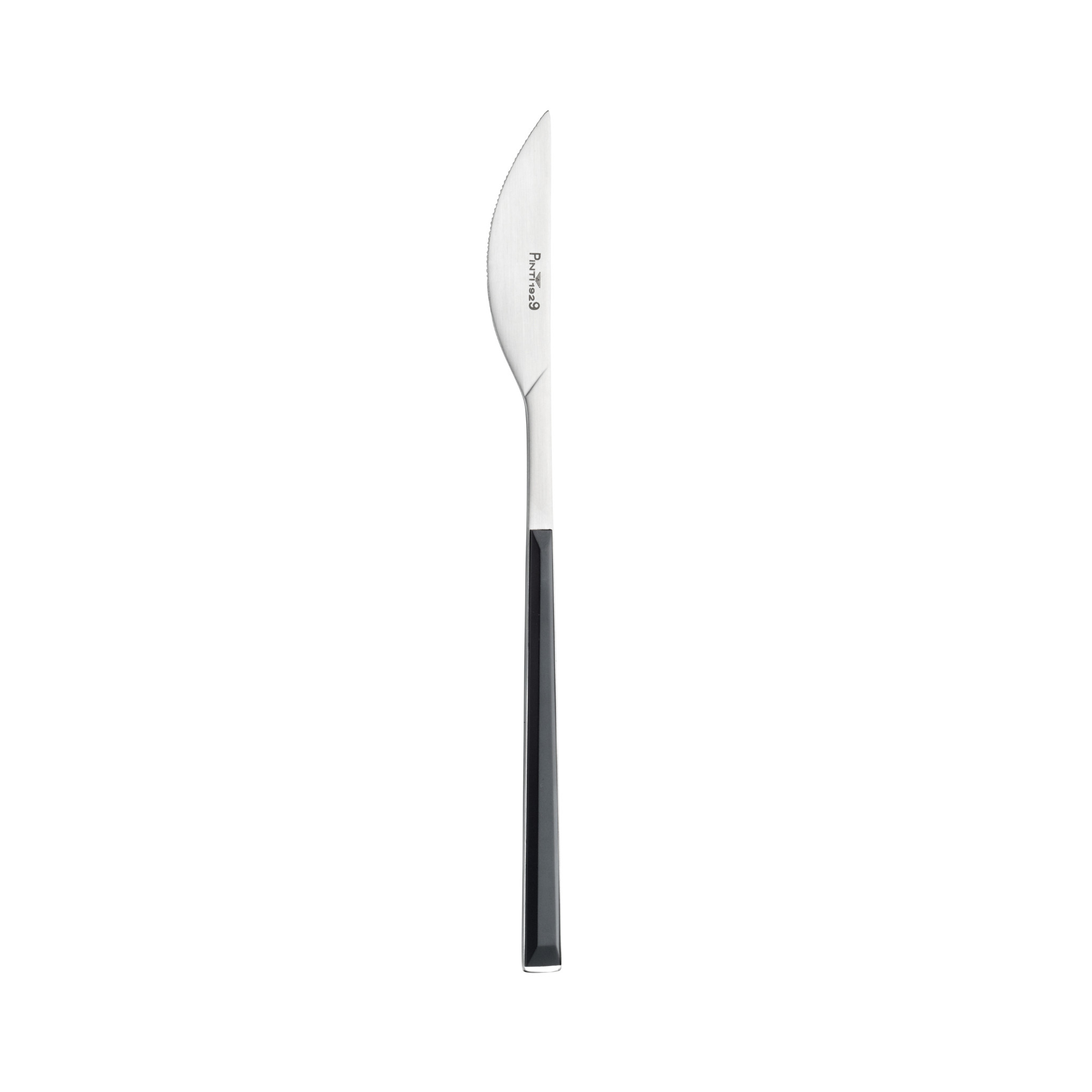 PINTINOX DESSERT KNIFE SUSHI PRO BLACK 18/10 - STAIN. STEEL WITH ABS HANDLE