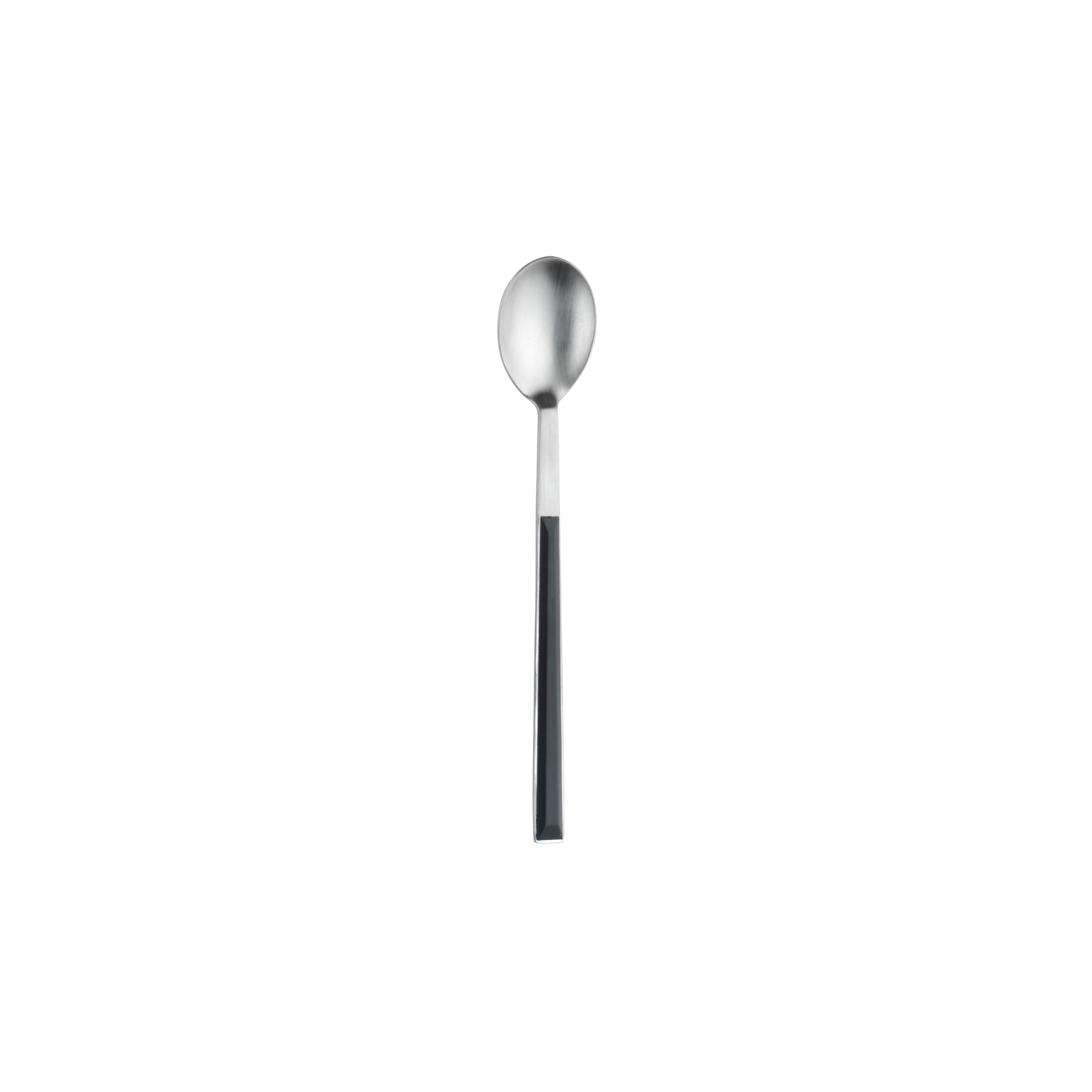 PINTINOX COFFE-TEA SPOON SUSHI PRO BLACK 18/10 - STAIN. STEEL WITH ABS HANDLE