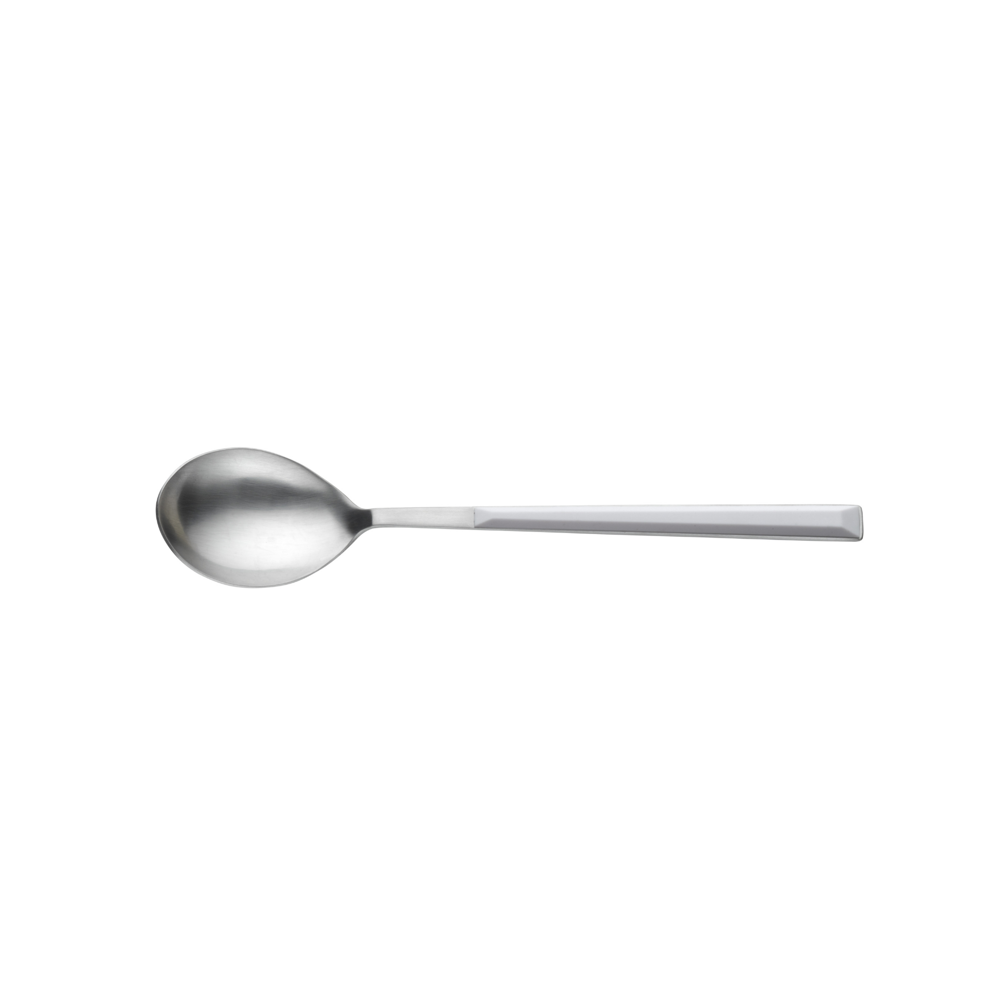 PINTINOX TABLE SPOON SUSHI PRO WHITE 18/10 - STAIN. STEEL WITH ABS HANDLE