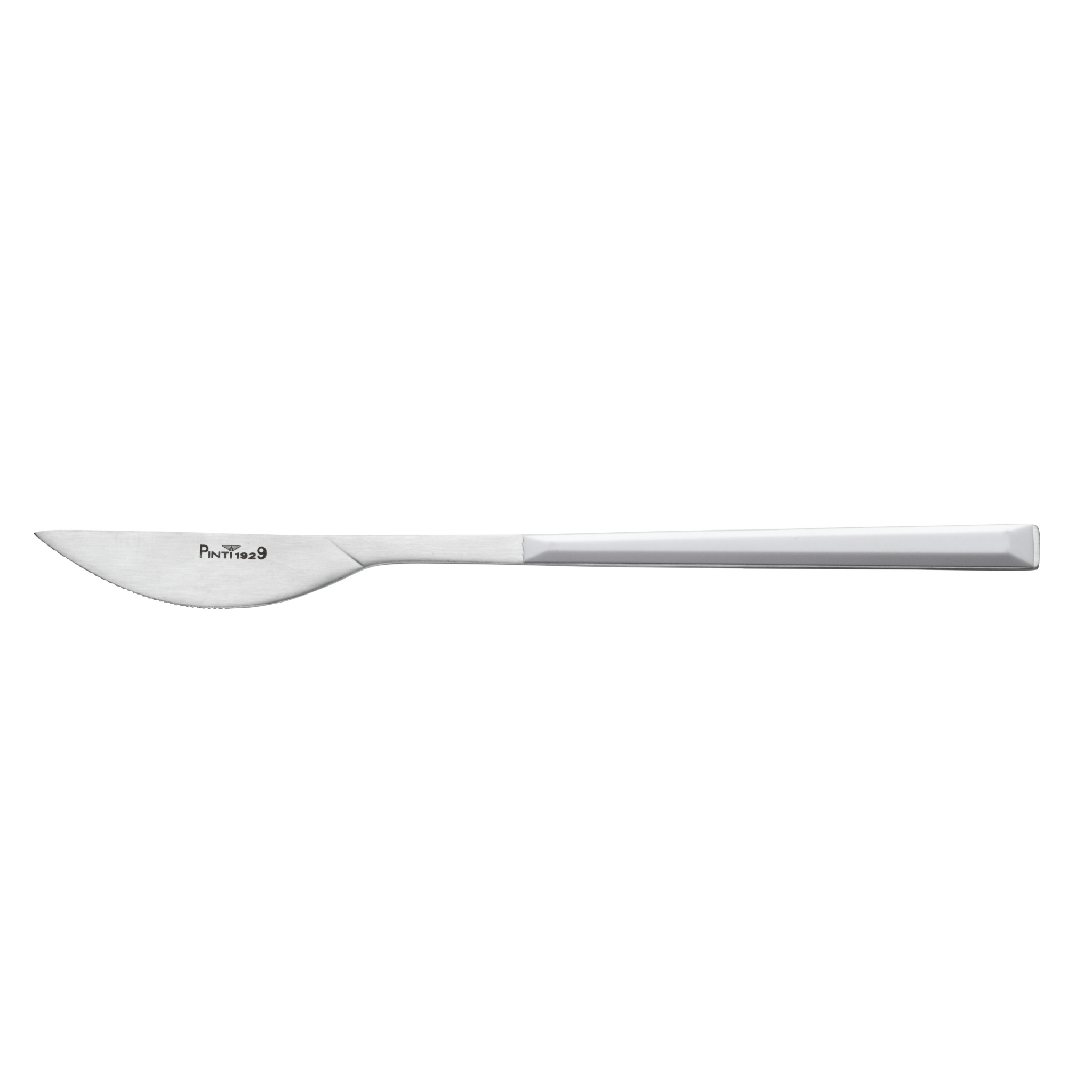 PINTINOX TABLE KNIFE SUSHI PRO WHITE 18/10 - STAIN. STEEL WITH ABS HANDLE