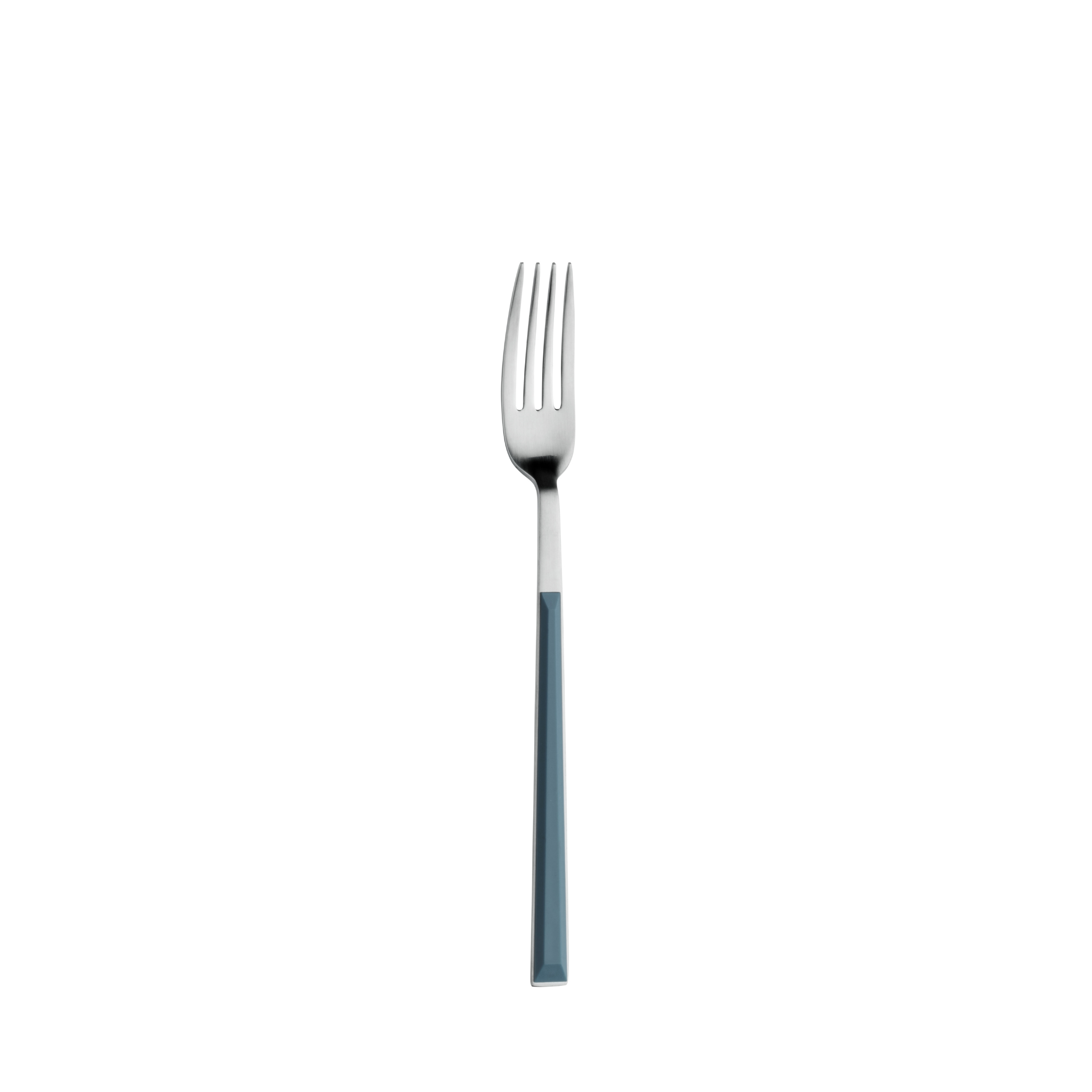 PINTINOX DESSERT FORK SUSHI PRO BLUE 18/10 - STAIN. STEEL WITH ABS HANDLE