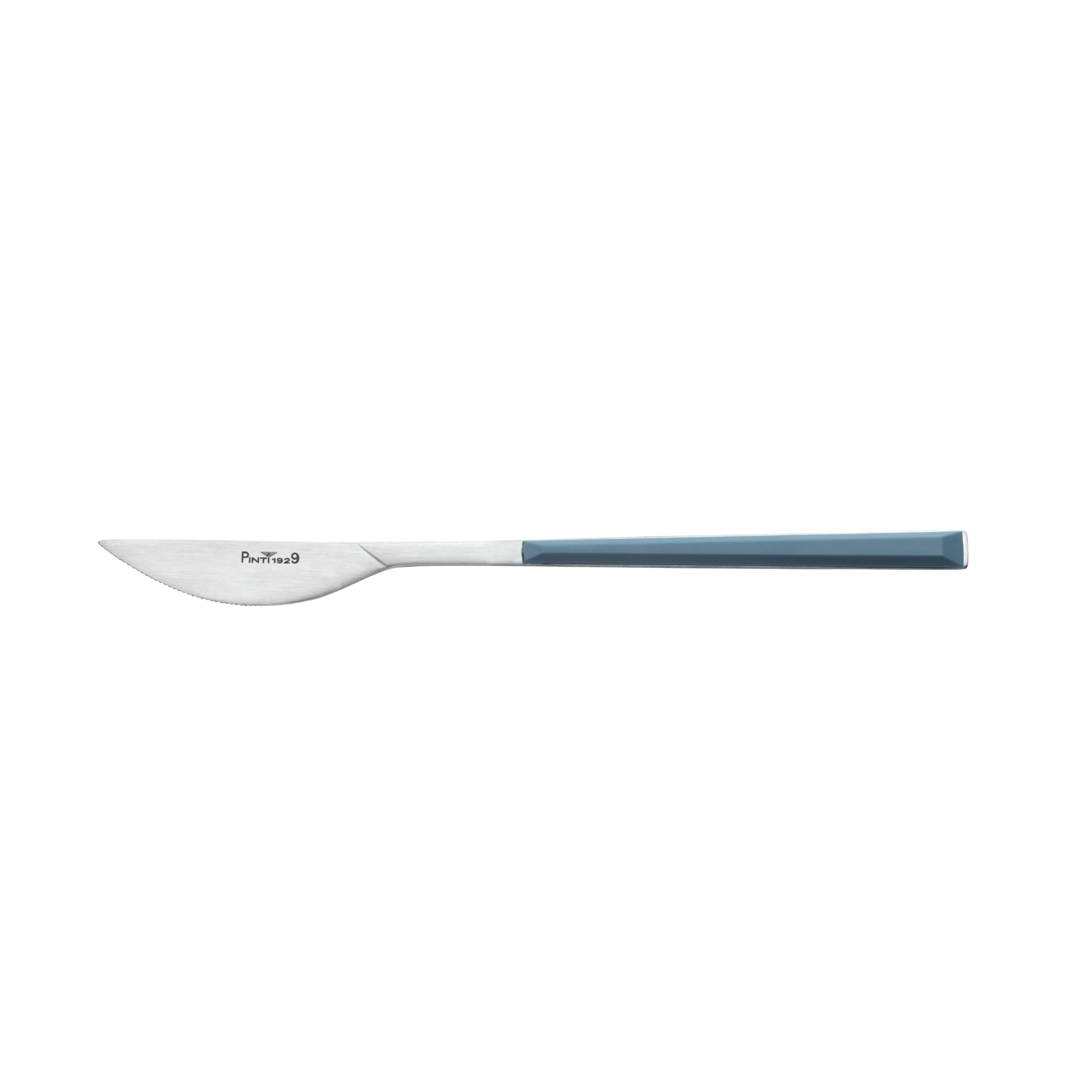 PINTINOX DESSERT KNIFE SUSHI PRO BLUE 18/10 - STAIN. STEEL WITH ABS HANDLE