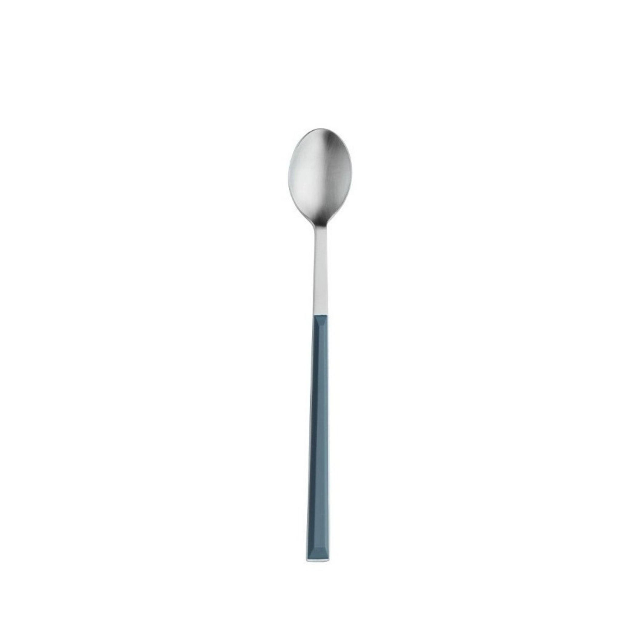 PINTINOX LONG DRINK SPOON SUSHI PRO BLUE 18/10 - STAIN. STEEL WITH ABS HANDLE