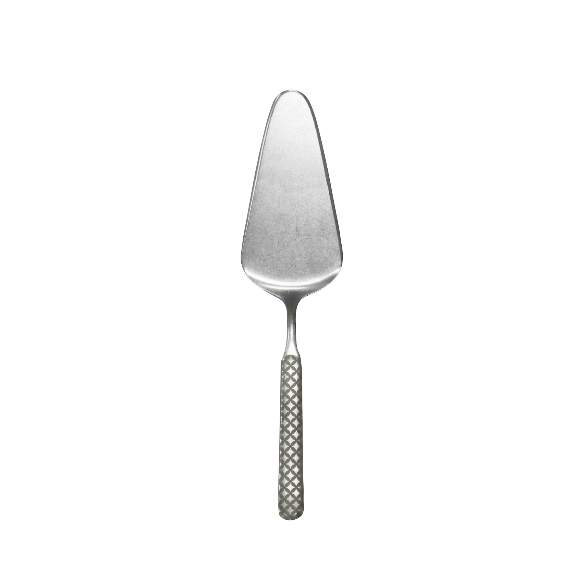 PINTINOX CAKE SERVER CASALI TXT COLLECTION - HANDLE WITH LASER DECORATION STONE WASHED EFFECT