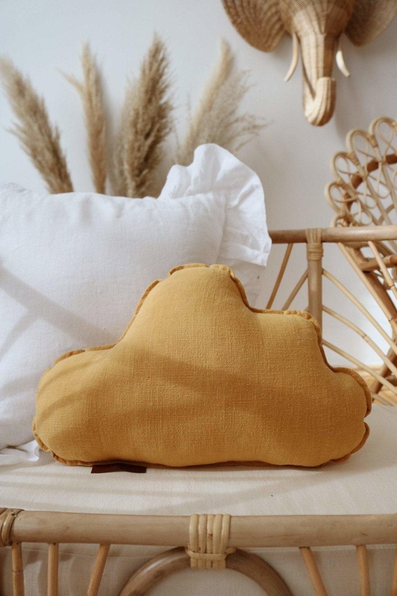Mango” Linen Cloud Pillow