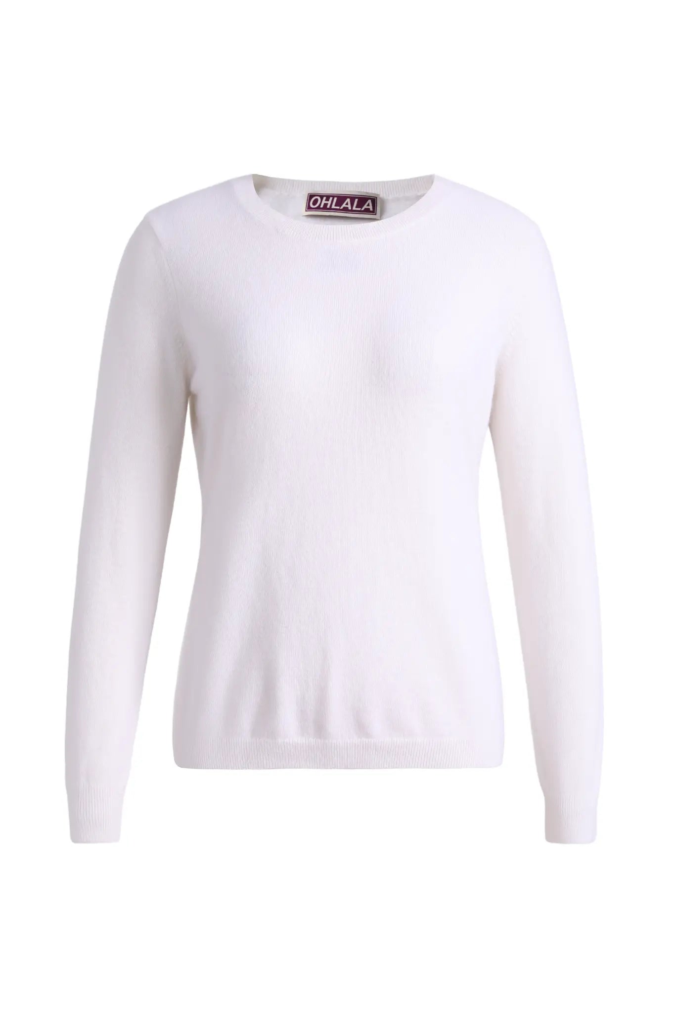 Cashmere Petal Crew Neck