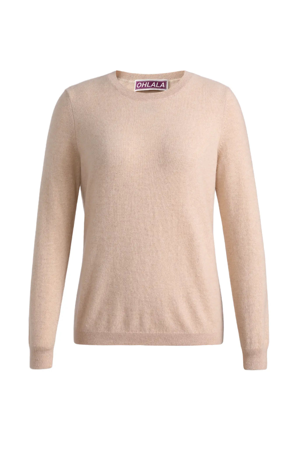 Cashmere Petal Crew Neck