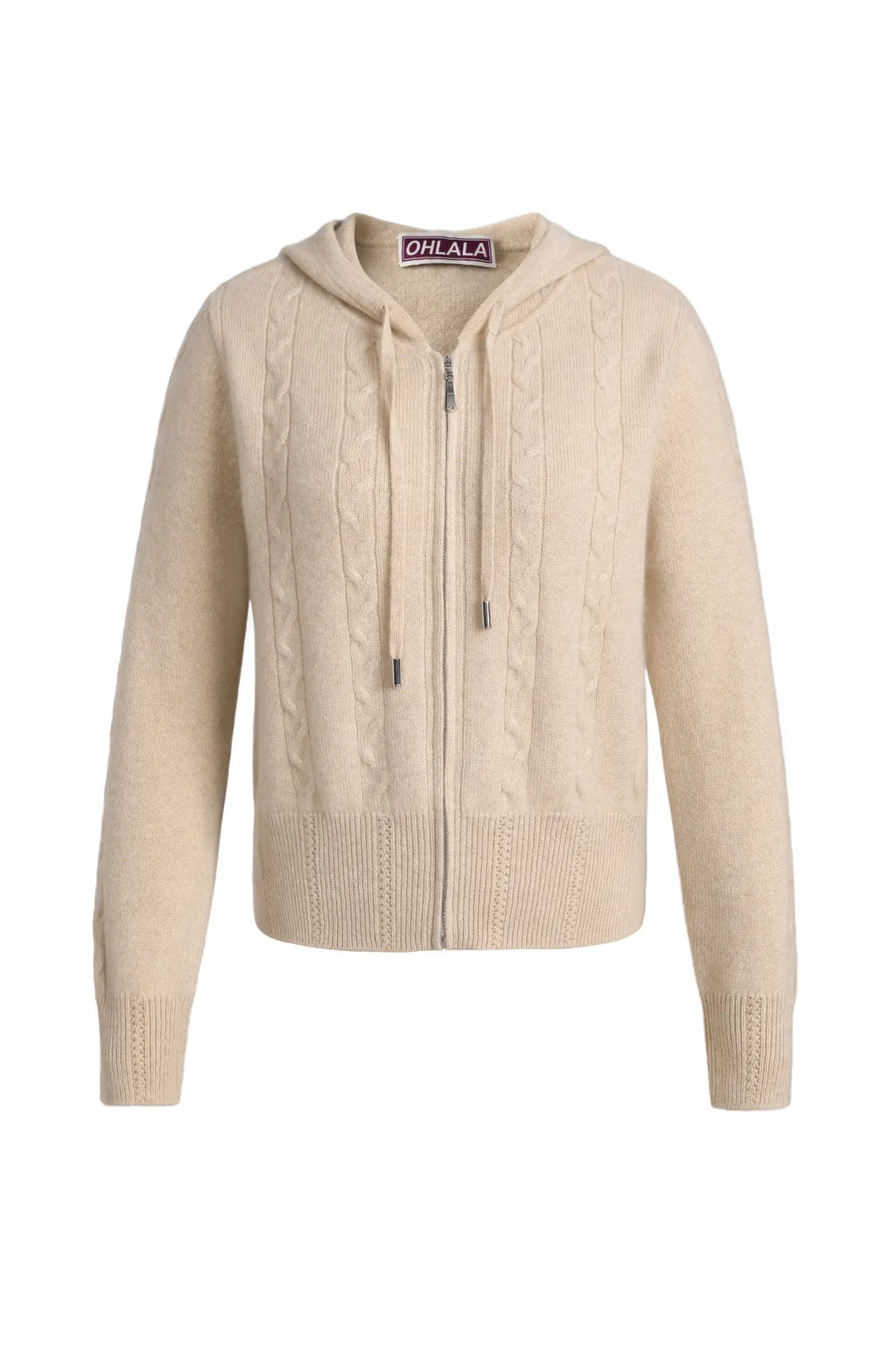 Cashmere Butter-Knit Hoodie