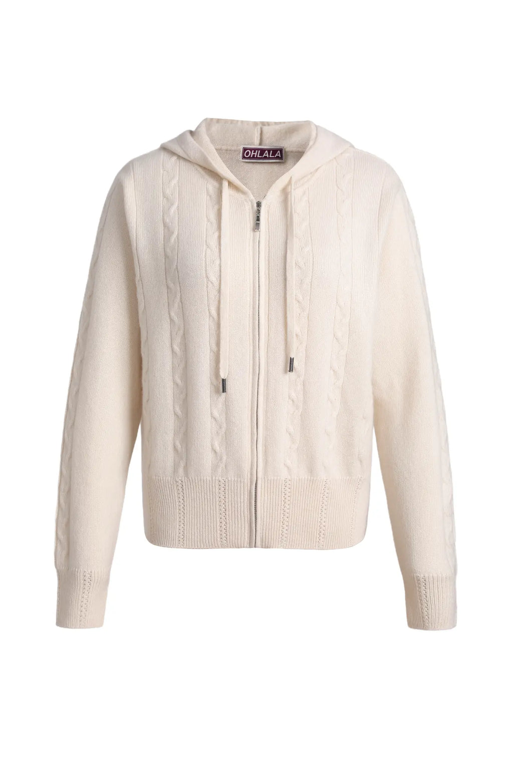 Cashmere Butter-Knit Hoodie