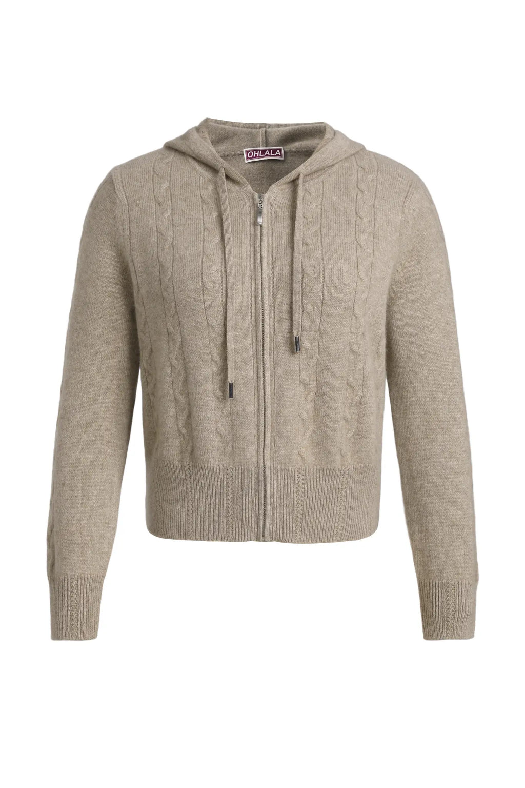 Cashmere Butter-Knit Hoodie