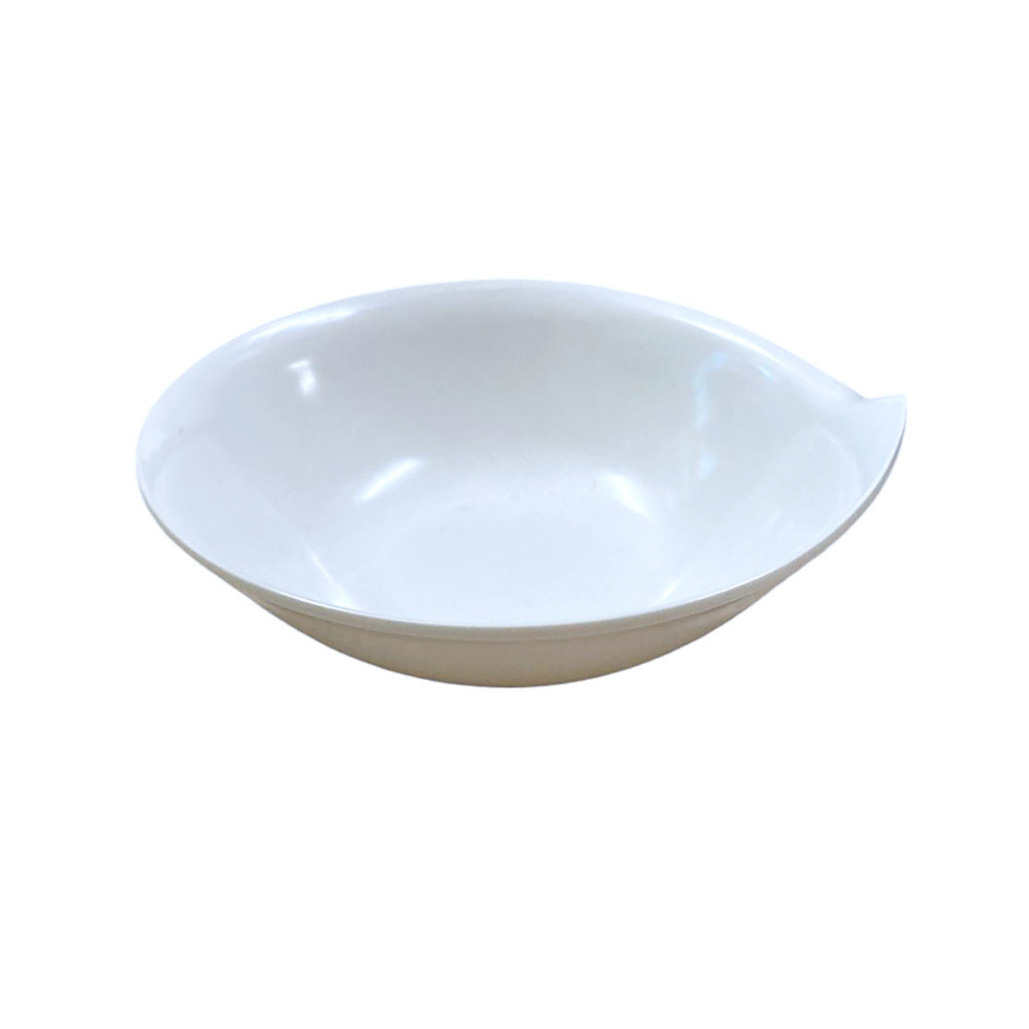 DUBLA MELAMINE BOWL IVORY "ONLY AVAILABLE BY BOX OF 6 PCS "