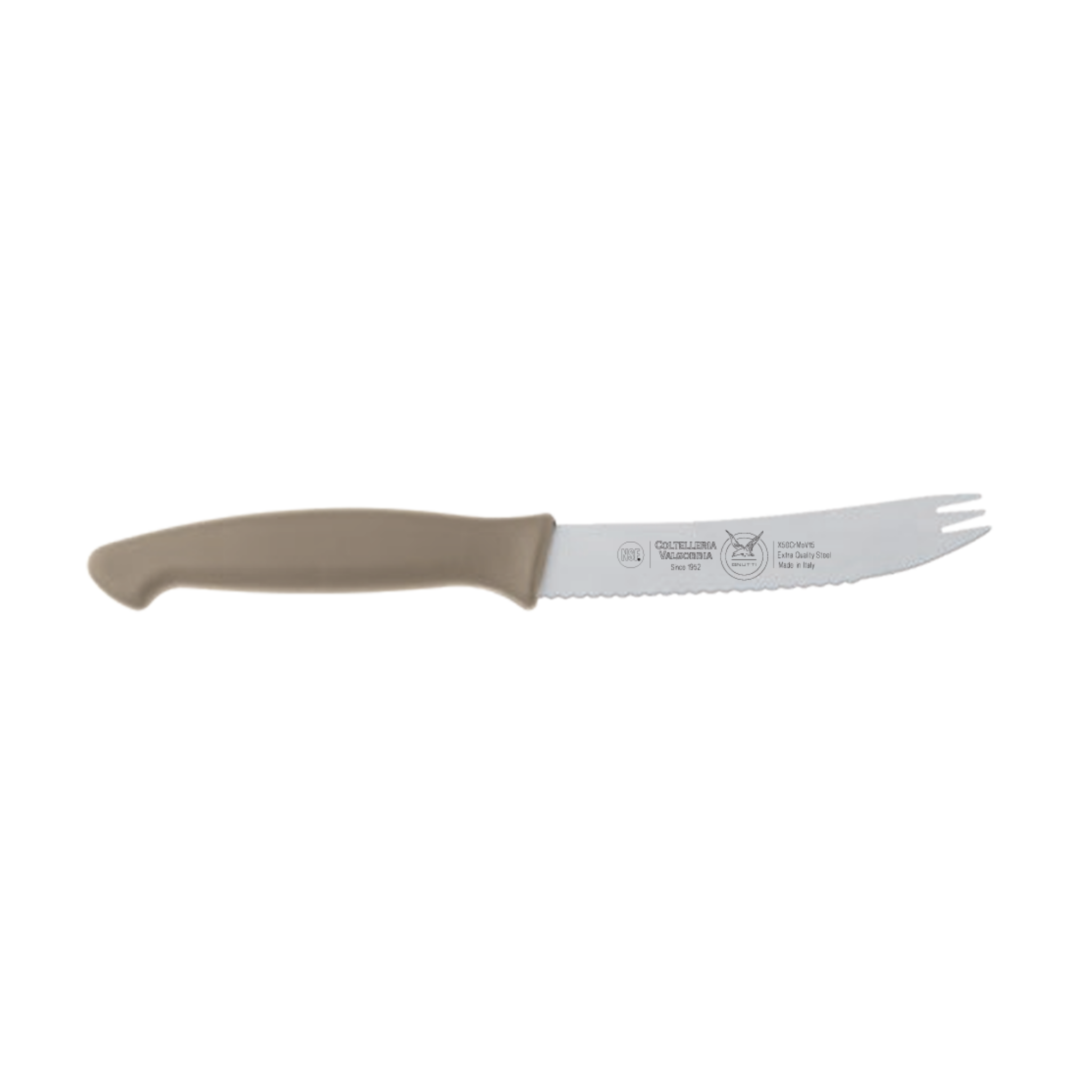 VALGOBBIA CHEESE KNIFE CM 12 - ABS beige handle