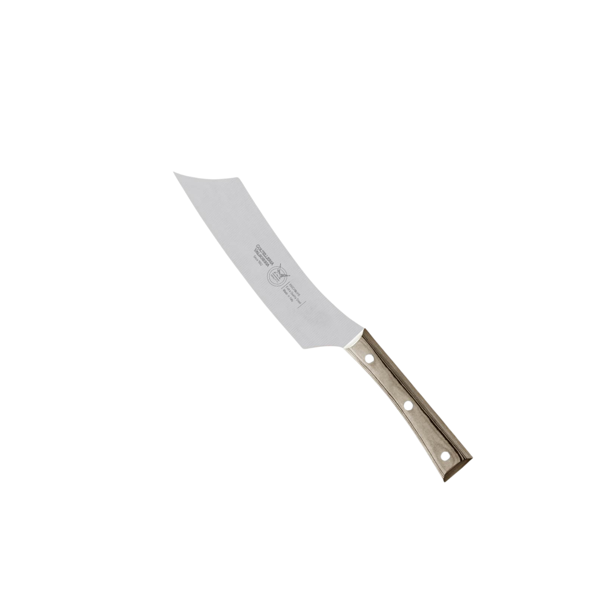 VALGOBBIA CHEESE KNIFE CM 13 - PAPERSTONE® LINE - HAND FINISHED, WATERPROOF, HIGH RESISTANCE TO HEAT (UP TO 180°C)