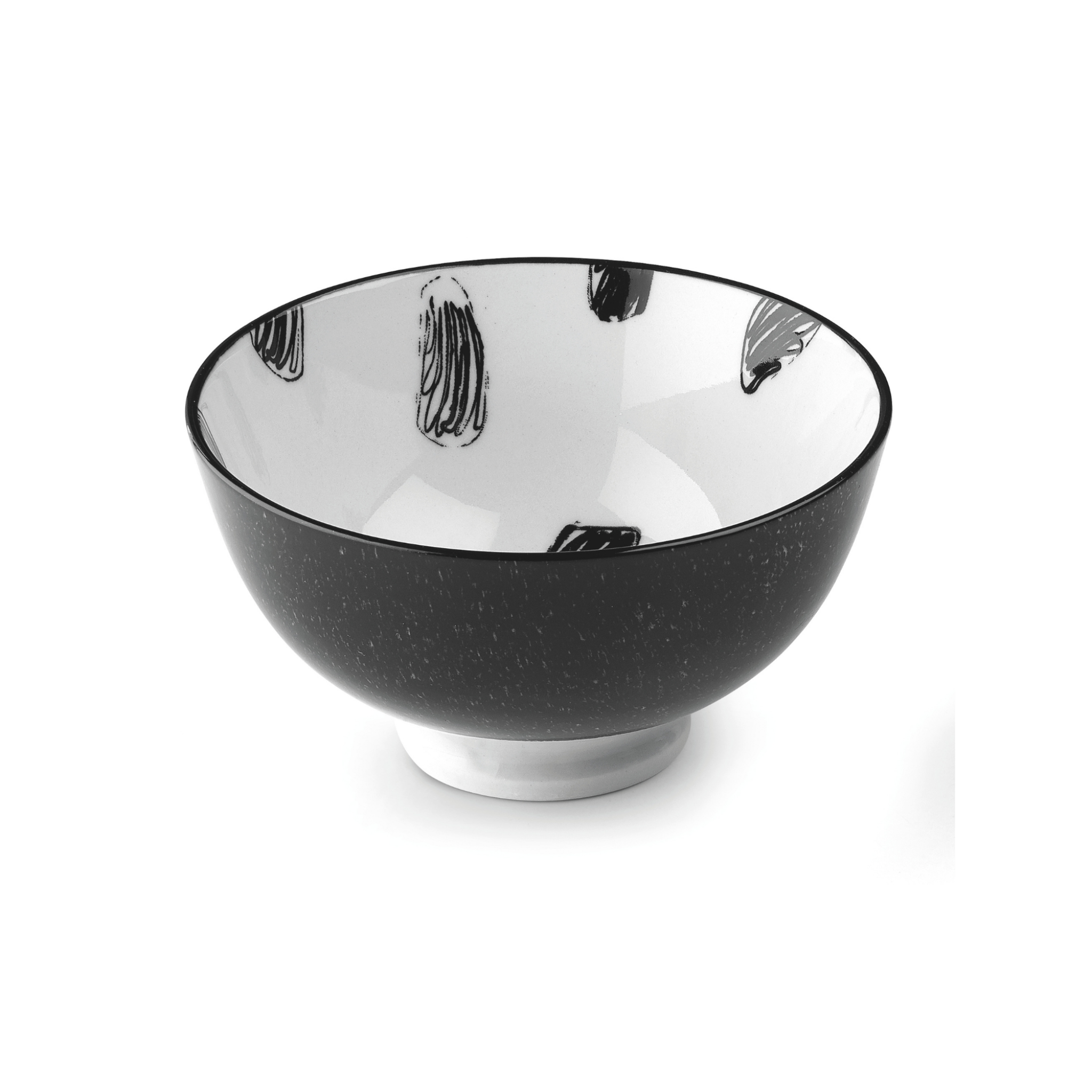 ZAFFERANO - PORCELAIN SMALL RICE BOWL - CRAYON COLLECTION