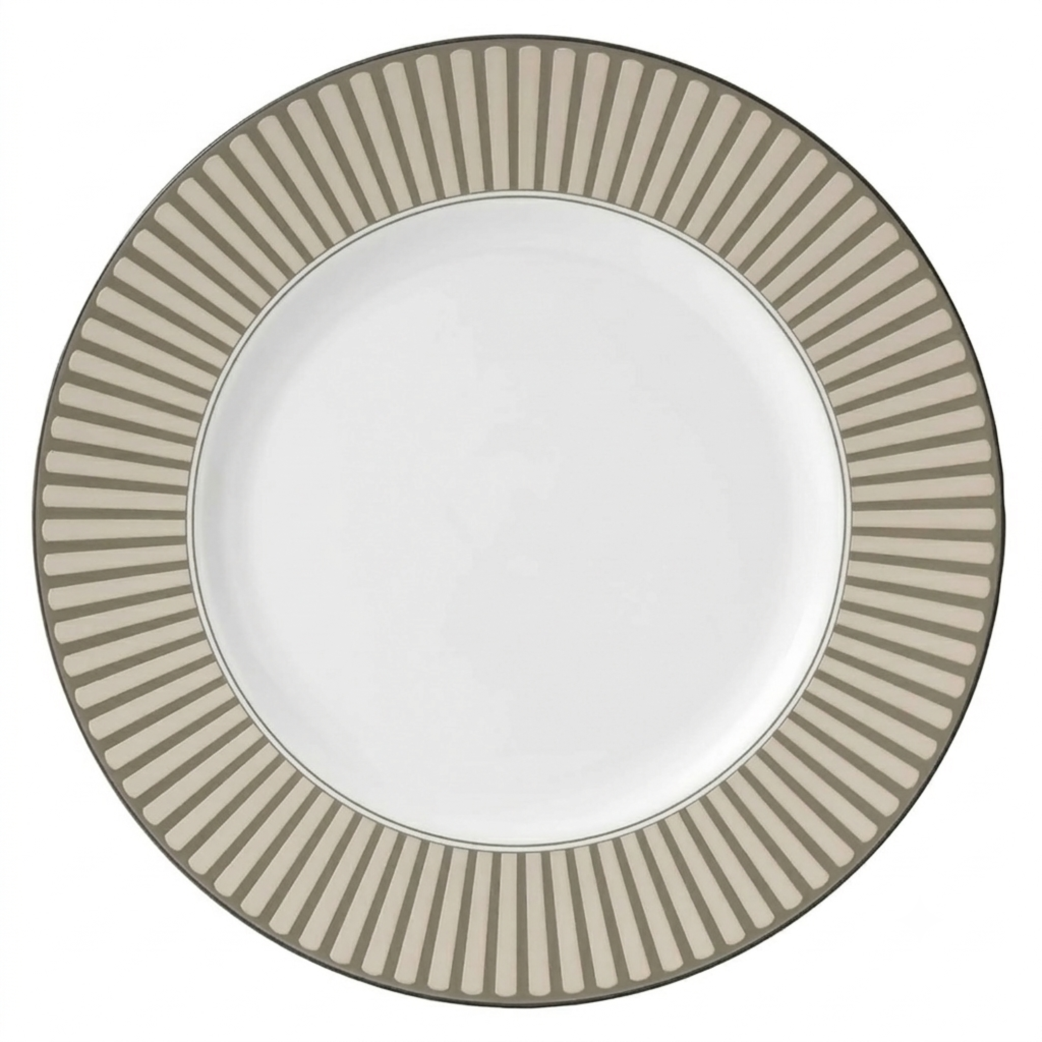 WEDGWOOD ENGLISH FINE BONE CHINA PLATE WHITE WINTER COLLECTION