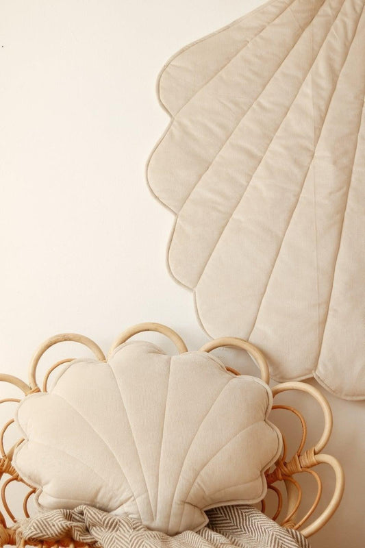 Cream” Velvet Shell Pillow