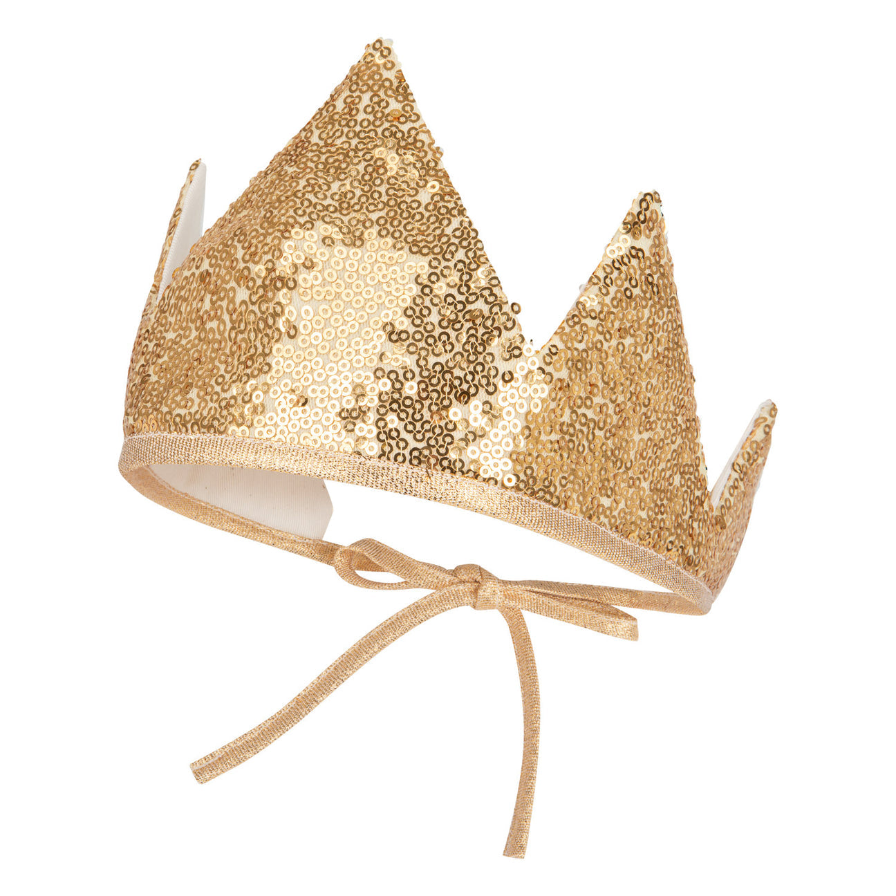 Gold Sequins” Crown