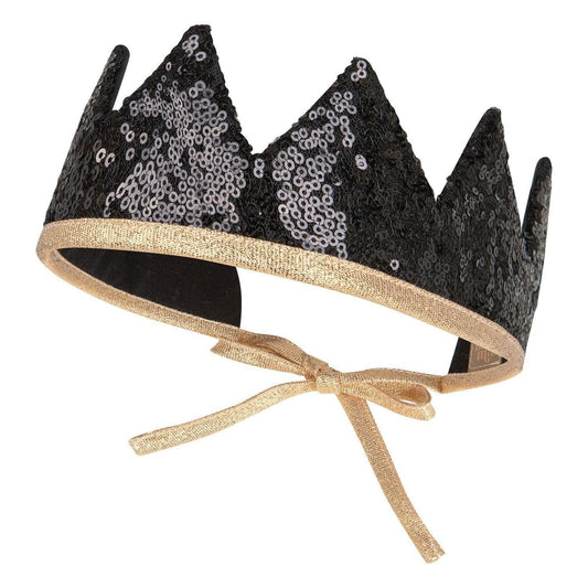 Black Sequins” Fairy-tale Crown