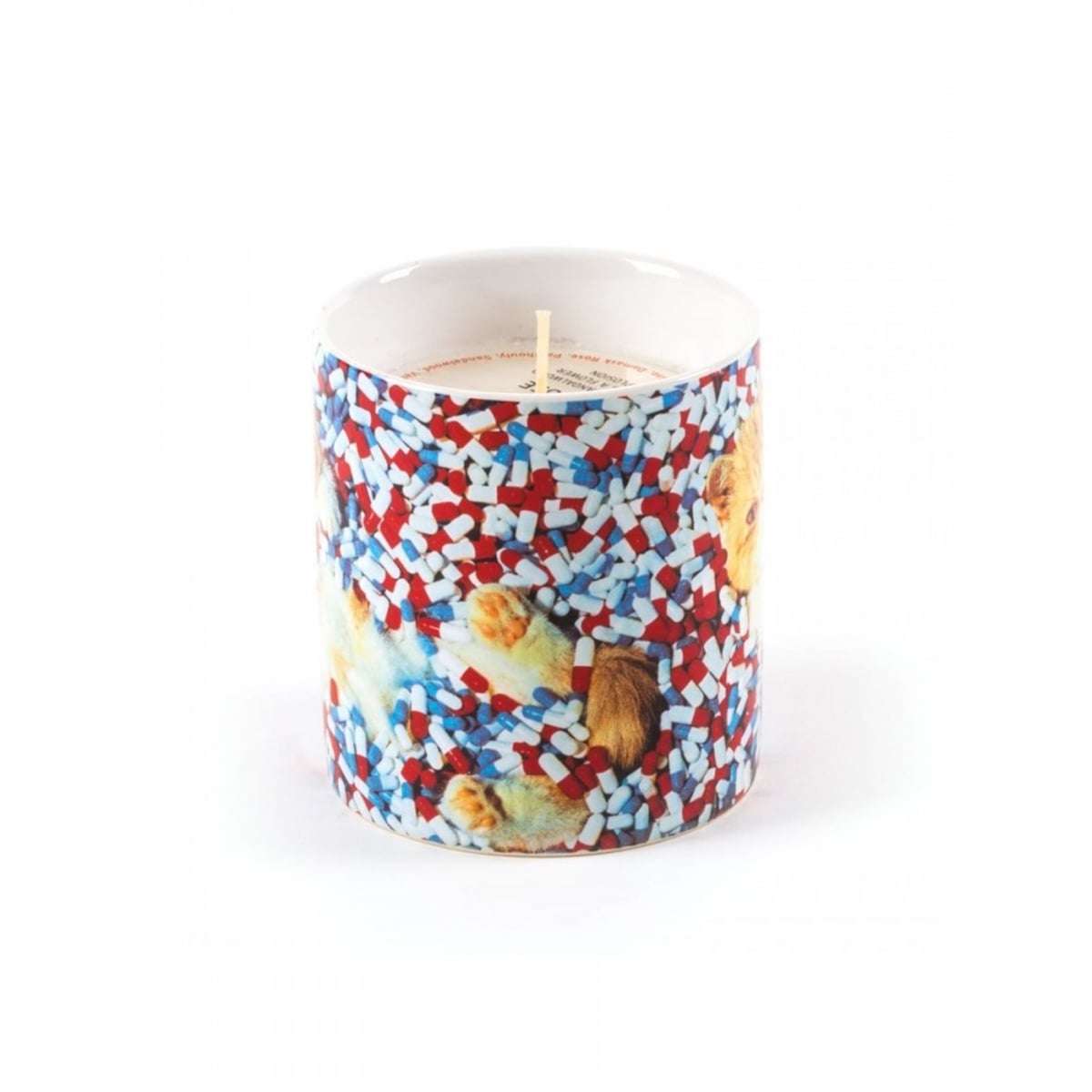 CANDLE IN JAR OF PORCELAIN "TP-PILLS" - ESSENCE OVERDOSE