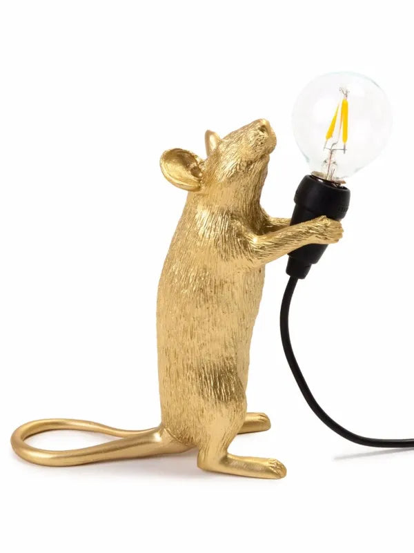 MOUSE LAMP LOP-GOLD-EX RESIN USB LAMP