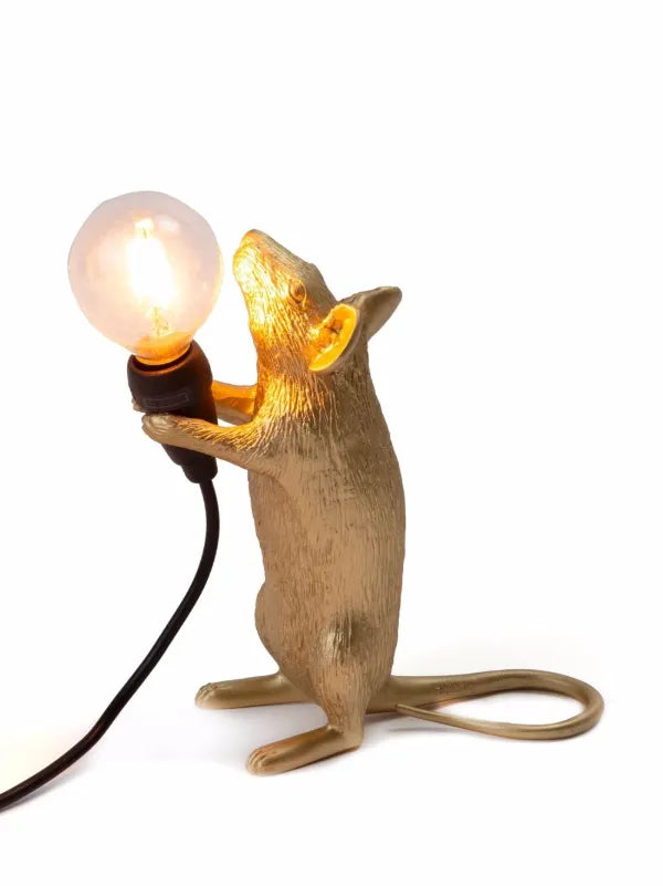 MOUSE LAMP LOP-GOLD-EX RESIN USB LAMP