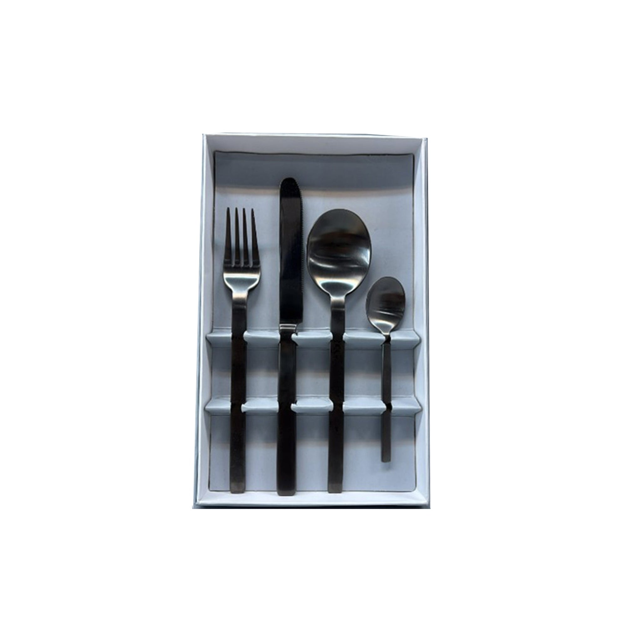 MEPRA CUTLERY SET OF 4 PCS (Knife, Fork, Spoon, And Tea Spoon)
