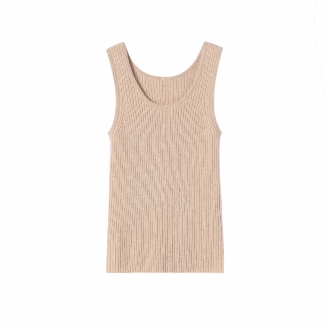 RIBBED KNIT CAMISOLE