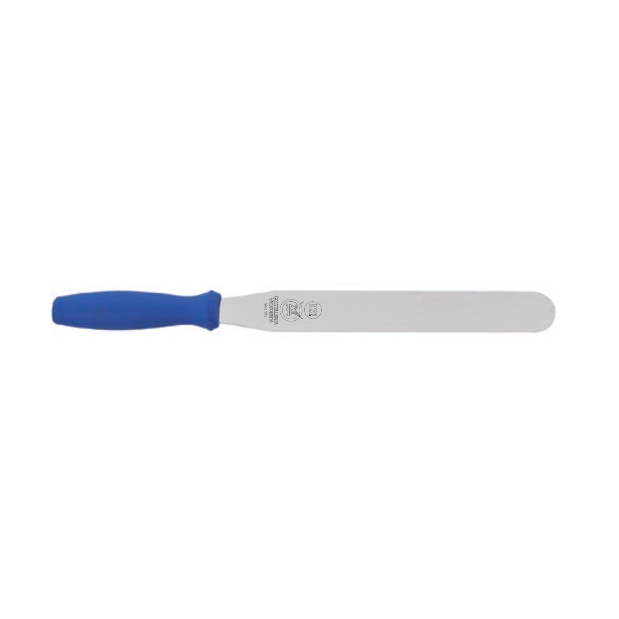 VALGOBBIA Cook's Spatula Straight Cm 20 (ABS blue handle)