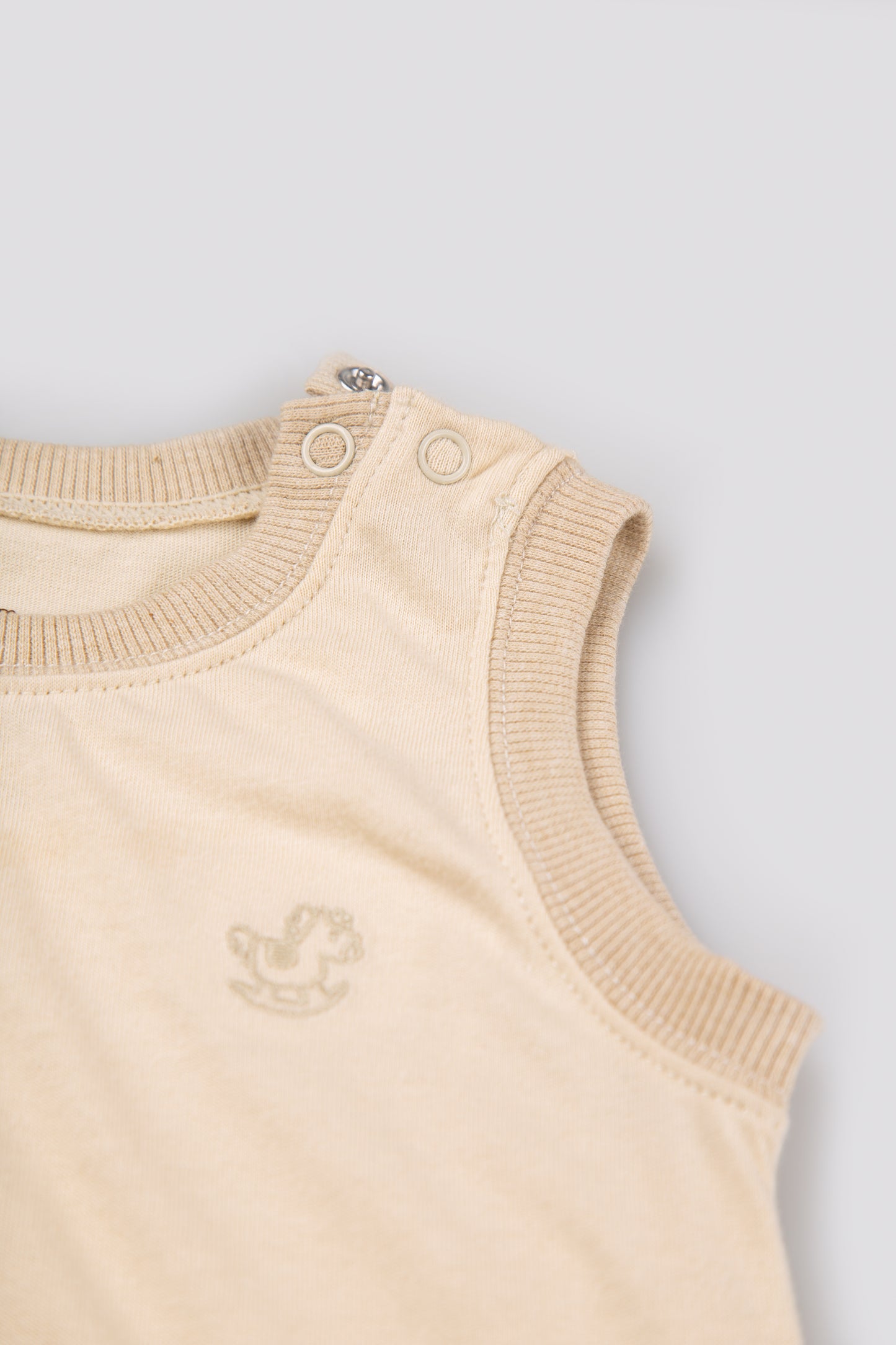 100% Organic Cotton Vest Bodysuit