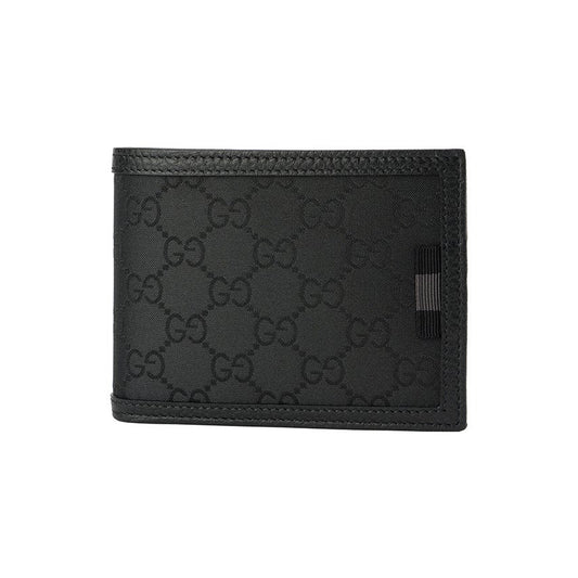 Gucci Black GG Pattern Wallet Man