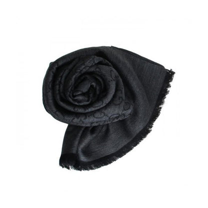 Gucci Guccissima Shawl Dark Grey Scarf