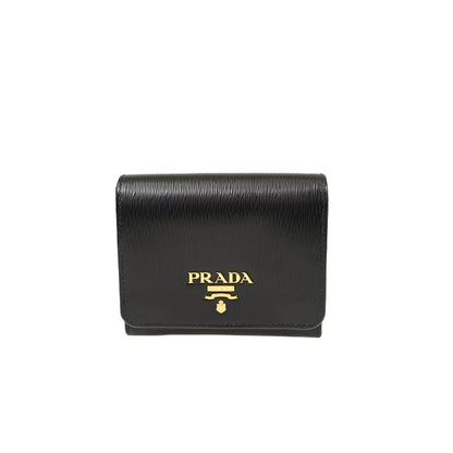 Prada Short Button Wallet