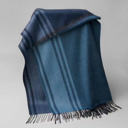 Herringbone Pattern Cashmere Scarf