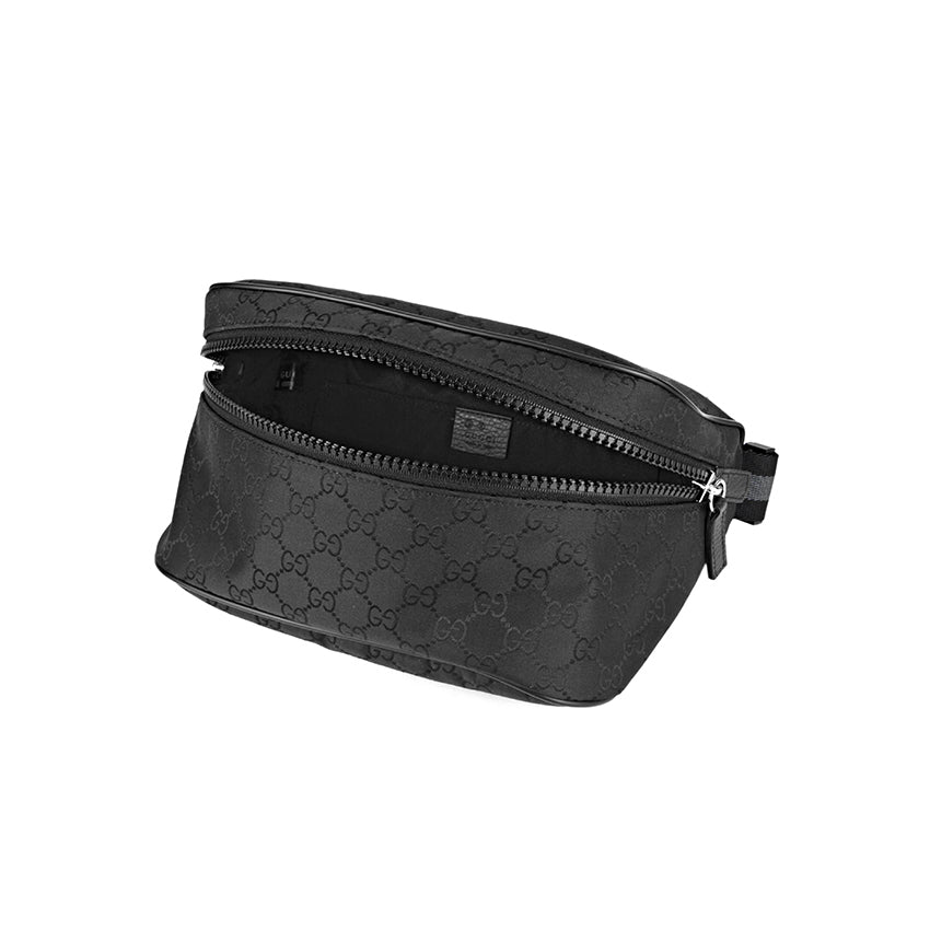 Gucci Black Bum Belt Bag GG Pattern