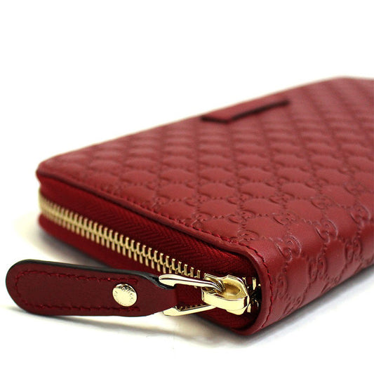 GUCCI Microguccissima Red Wallet Women