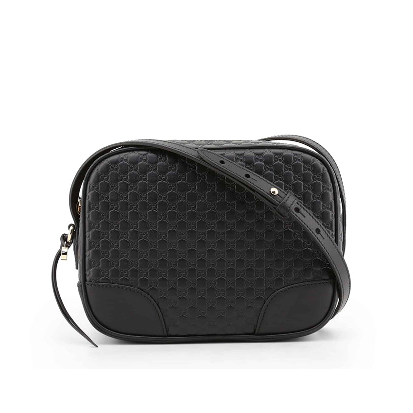 Gucci GG Microguccissima Calf Black Leather Bag