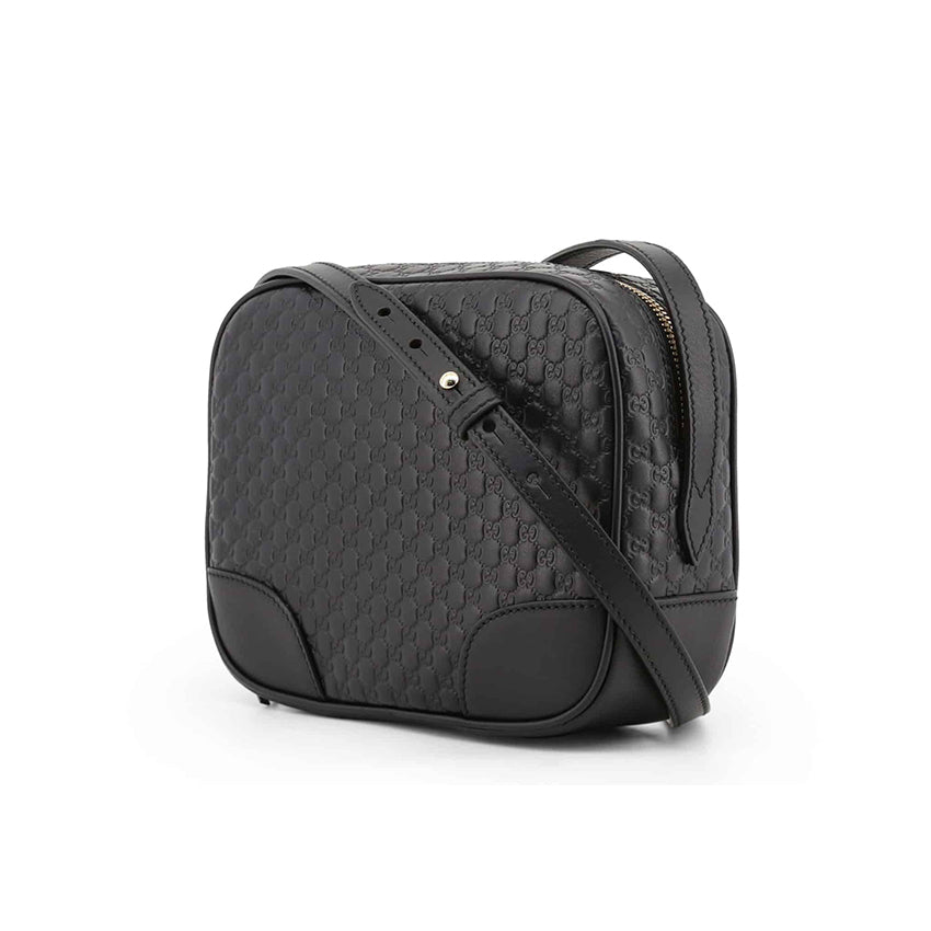 Gucci GG Microguccissima Calf Black Leather Bag
