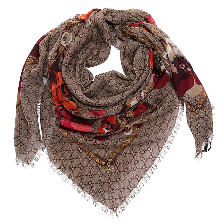 Gucci Scarf with GG Motif