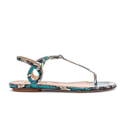 Aquazzura Almost Bare Sandal Flat - OH LA LA 