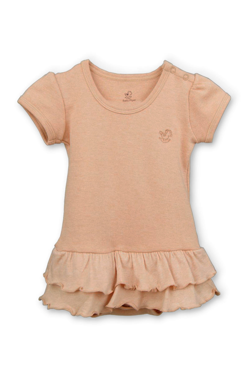 100% Organic Cotton Short Sleeve Bodysuit