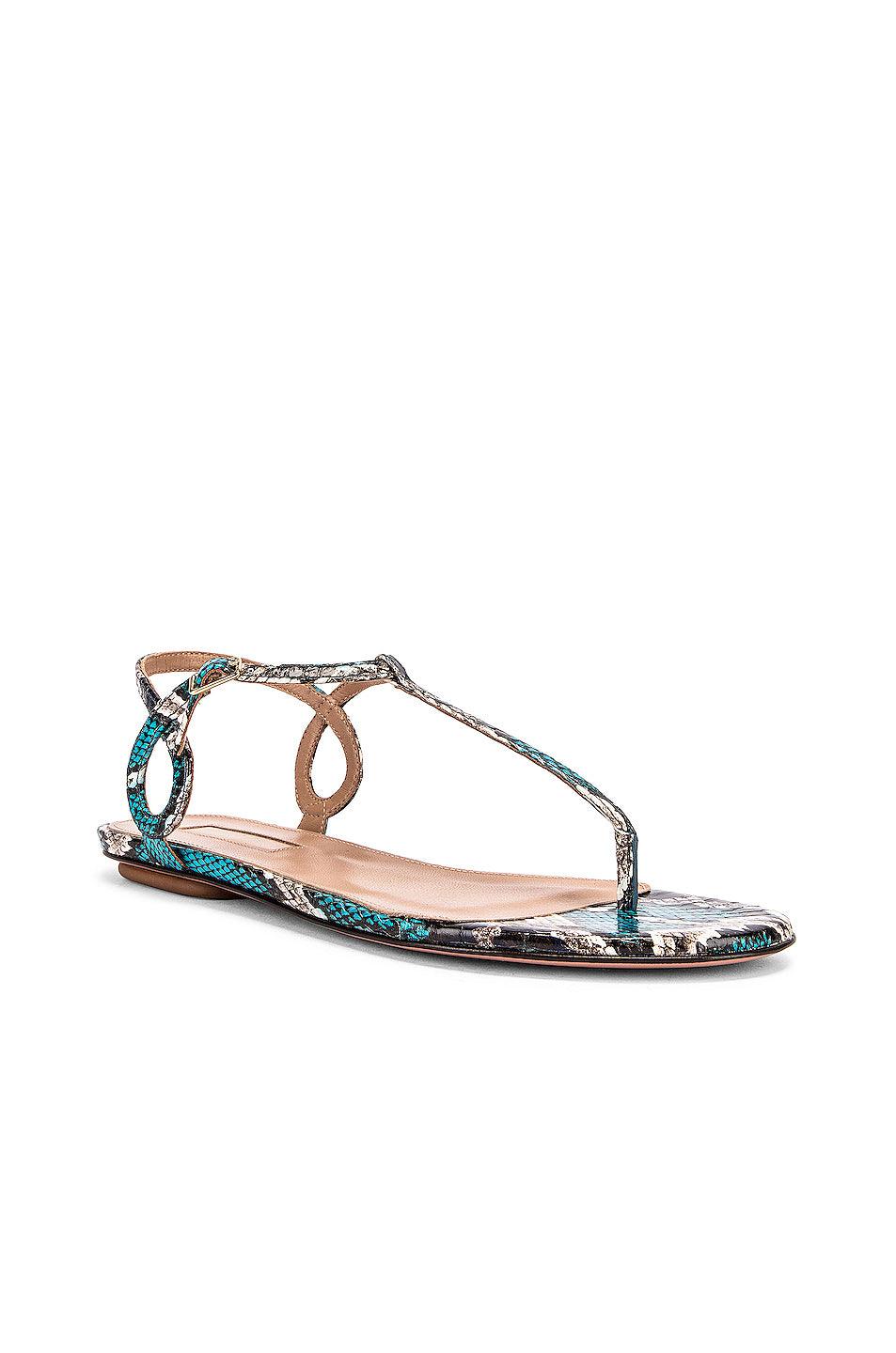 Aquazzura Almost Bare Sandal Flat - OH LA LA 