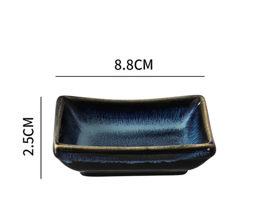 Amazonico Blue Rectangular Dip Dish