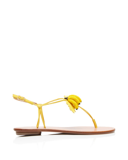 BANANITA SANDAL FLAT LIMONCELLO