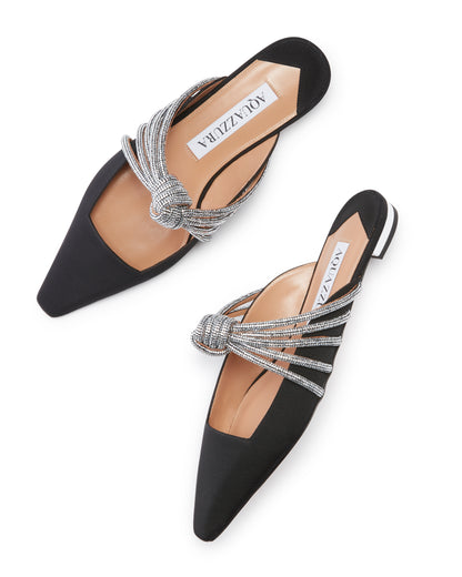 CELESTE FLAT MULE BLACK